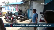 Hitungan Detik, Pencuri Gasak Sepeda Motor