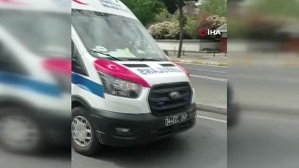 Hasta almaya giden Esenyurt Belediyesi ambulansı borcu nedeniyle haczedildi