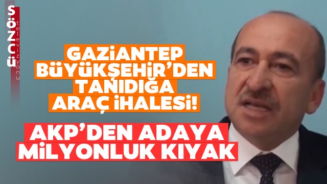 Yine AKP Yine Tanıdığa İhale! Milyonluk Adrese Teslim İhaleyi Sözcü TV Ortaya Çıkardı