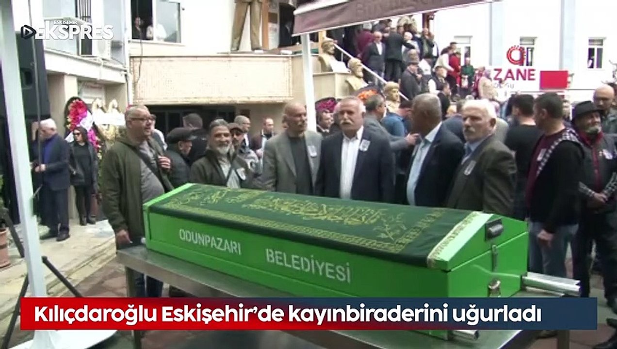 Kılıçdaroğlu Eskişehir'de kayınbiraderini uğurladı