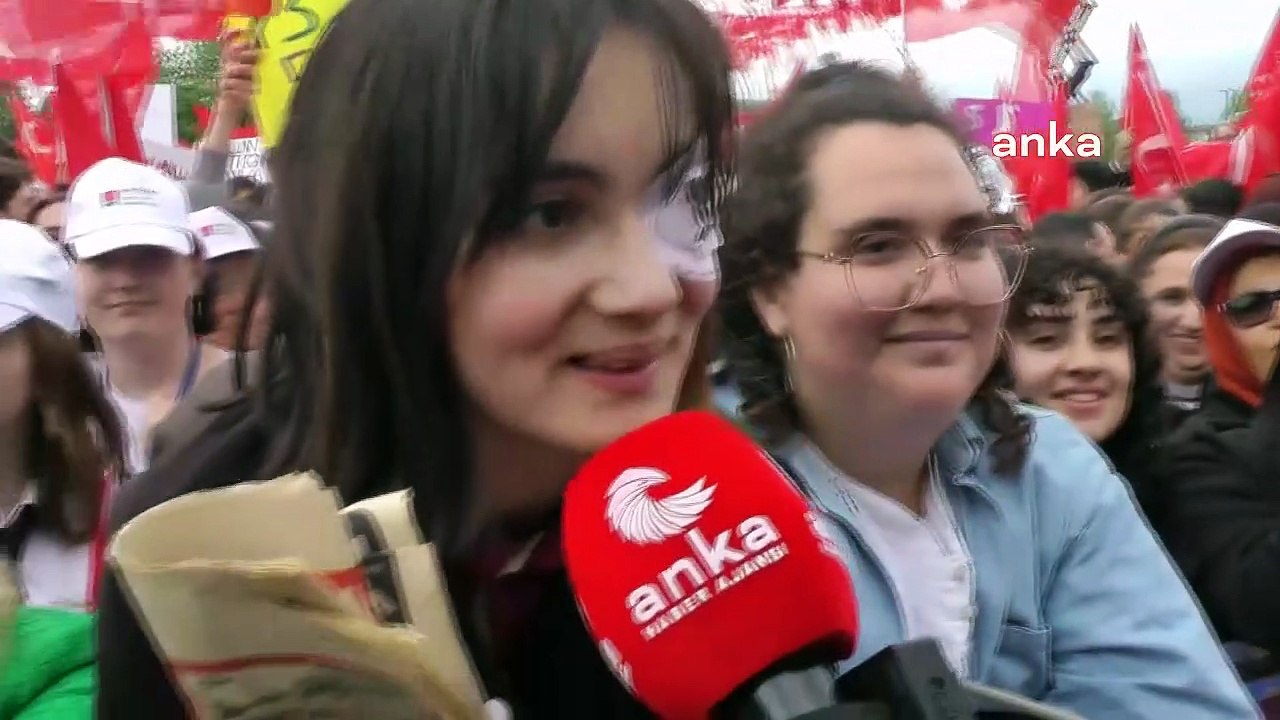 Kılıçdaroğlu mitinginde bir genç: Durup dururke...