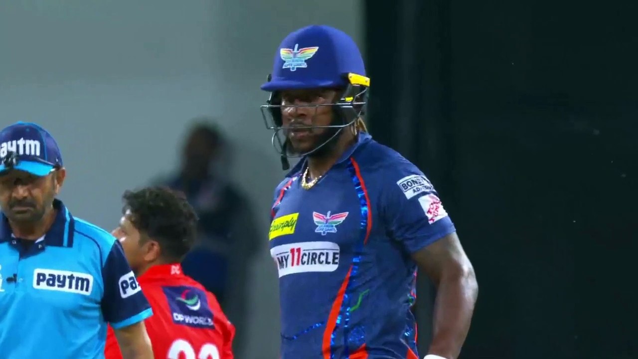 Axar Patel and Khaleel Ahmed had relief after Kyle Mayers Wicket 73 off 38 DC vs LSG IPL 2023