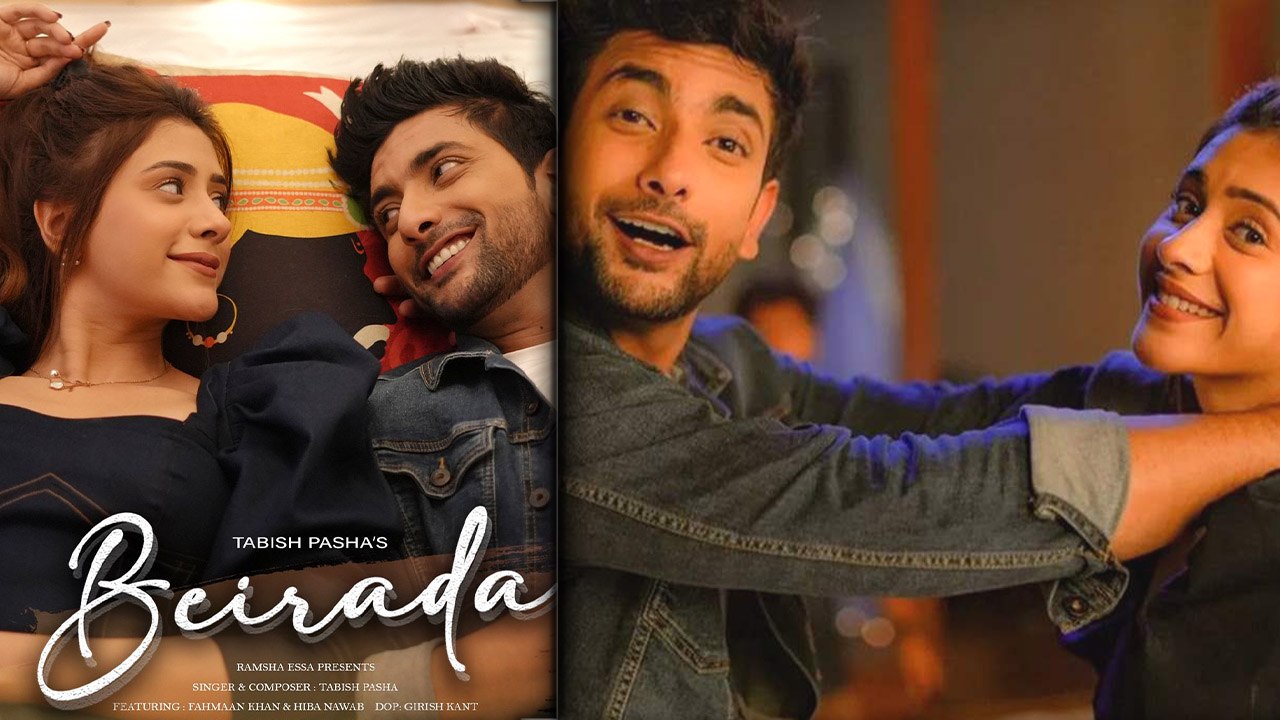 Fahmaan Khan, Hiba Nawab Upcoming Song Beirada का Poster out, Fahmaan-Hiba की Jodi क्या होगी Hit?