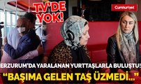 Ekrem İmamoğlu Erzurum'da yaralanan yurttaşlarla buluştu Beni üzen şey başıma gelen taş değil...