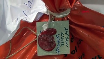 YURT DIŞINDA KULLANILAN OYLAR İSTANBUL HAVALİMANI'NA GETİRİLDİ