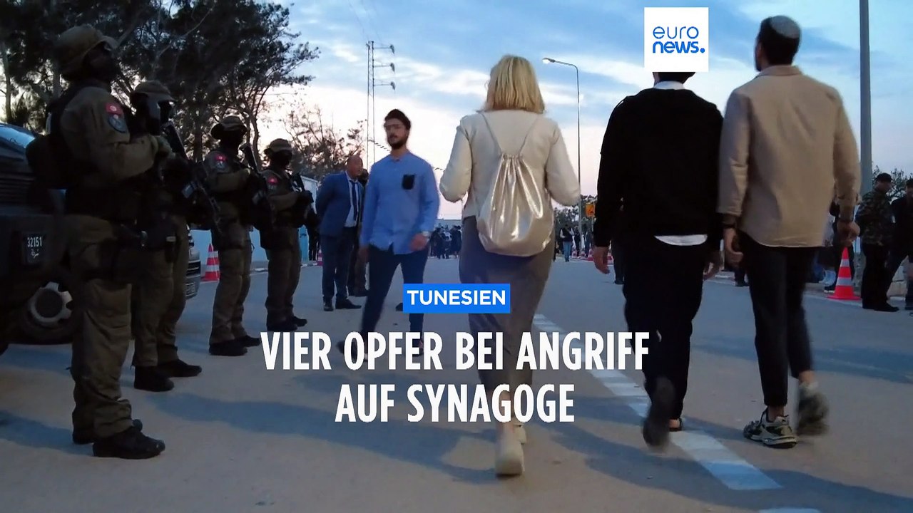 Tunesien: 4 Opfer bei Anschlag vor Synagoge
