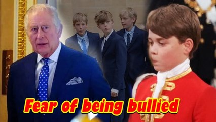 Prince George confided in King Charles about fear of bullying
