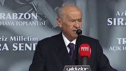 Bahçeli, Trabzon’da İmamoğlu’nu hedef aldı