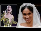 Il diss dell'abito da sposa di Meghan di Katy Perry riappare dopo che la cantante ha mancato il comp