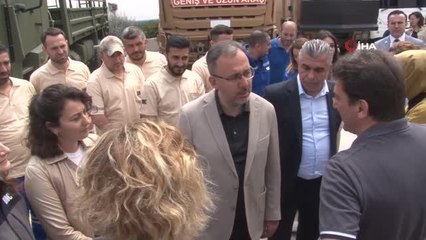 Bakan Kasapoğlu, BMC işçileri ile yemek yedi
