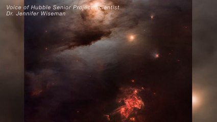 Dark Nebula Captured By Hubble For Space Telescope's 33rd Anniversary