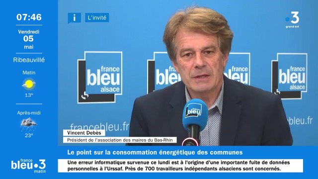 Vincent Debès, président des maires du Bas-Rhin