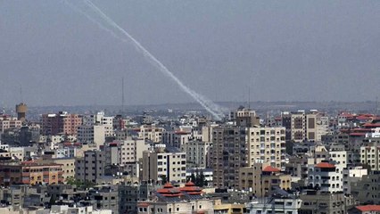 إطلاق صواريخ من قطاع غزة باتجاه إسرائيل