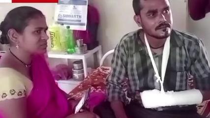 कटनी: मवेशी से टकराई युवक की बाइक, युवक हुआ दुर्घटनाग्रस्त