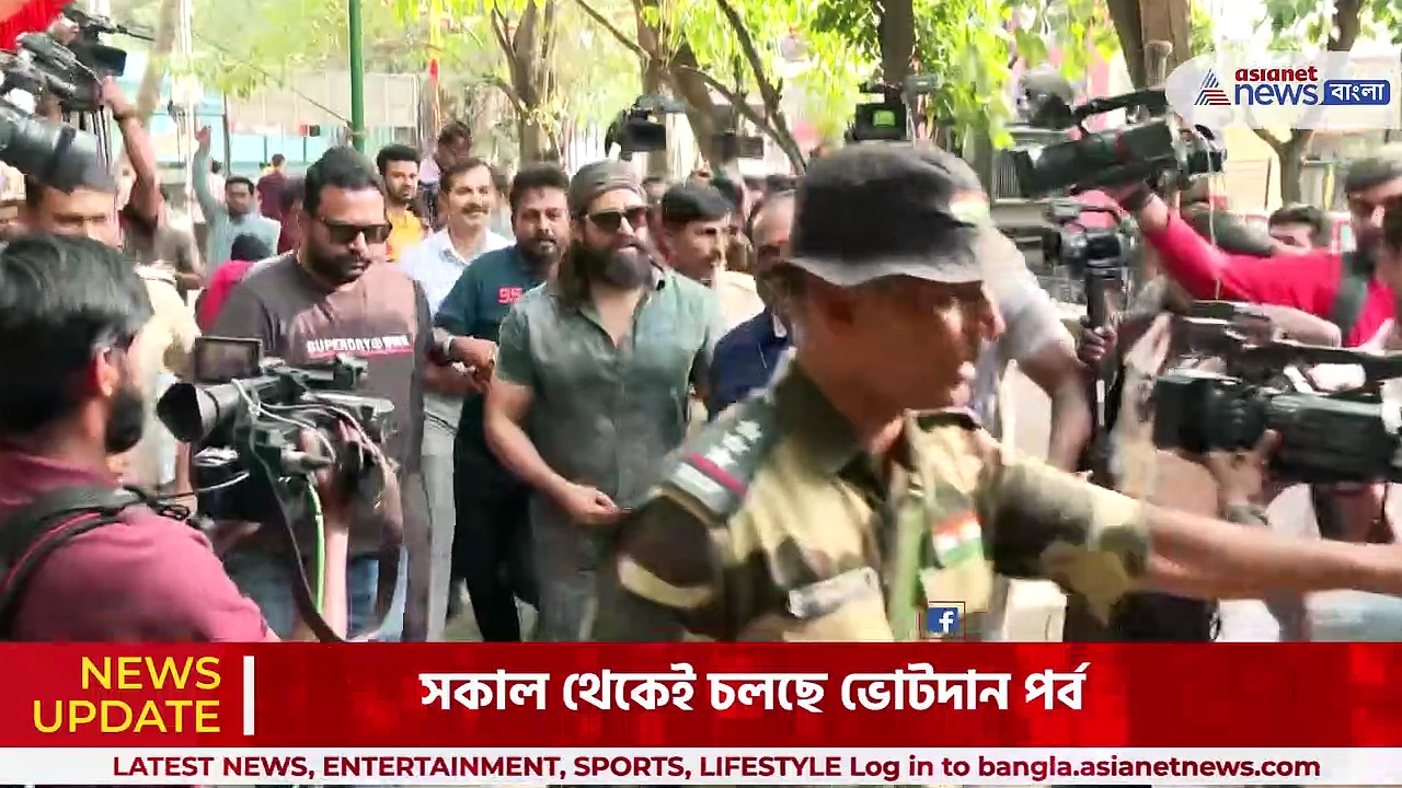 Karnataka Election 2023: কর্ণাটকে চলছে ভোটযুদ্ধ, ভোট দিলেন কেজিএফ খ্যাত যশ