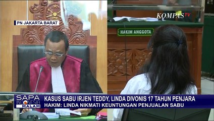 Linda Divonis 17 Tahun Penjara, Hakim: Hal yang Memberatkan Linda, Nikmati Keuntungan Penjualan Sabu