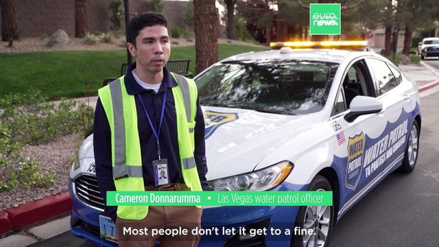 ‘Water cops’: How Las Vegas slashed water use with dawn patrols and lawn bans