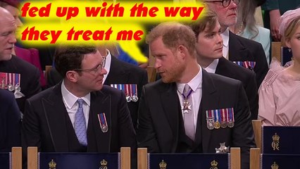 Harry complains to Jack Brooksbank he's 'fed up' as he prepares to watch his father's Coronation