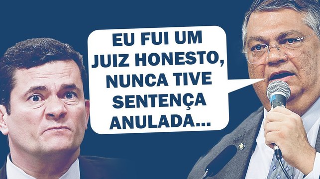 CONFIRA: FLÁVIO DINO ENCARA MORO, QUE FICA NERVOSO | Cortes 247