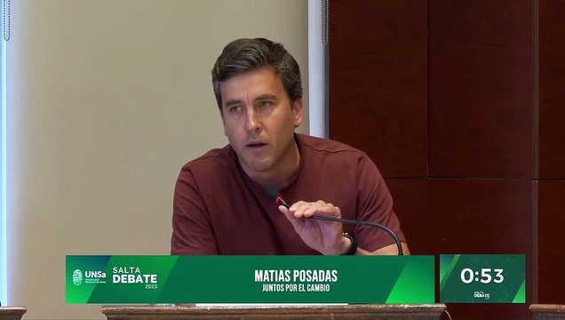 Resumen del debate de Matías Posadas
