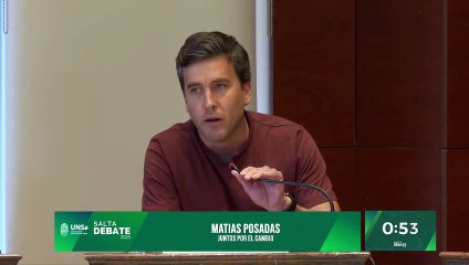 Resumen del debate de Matías Posadas