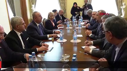 Çavuşoğlu, İranlı mevkidaşı Abdullahian ile görüştü