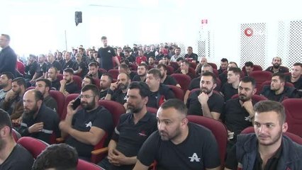 Binali Yıldırım Ankara'da fabrika işçileriyle buluştu