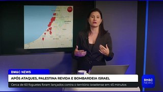 APÓS ATAQUES, PALESTINA REVIDA E BOMBARDEIA ISRAEL