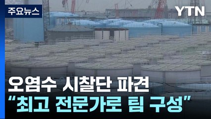 정부 "후쿠시마 시찰단, 최고 전문가로 구성할 것" / YTN