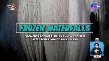 Mala-frozen waterfalls sa Bulacan, perfect ngayong summer! | Dapat Alam Mo!