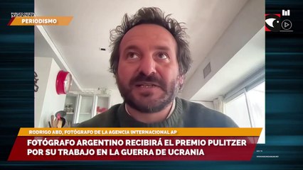 Fotógrafo argentino recibirá el premio Pulitzer por su trabajo en la guerra de Ucrania