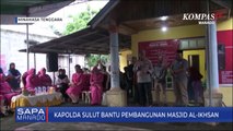 Bantu Pembangunan Masjid, Kapolda Sulut Sumbang 500 Sak Semen