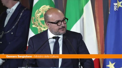 Sangiuliano "Il cinema è un biglietto da visita dell'Italia"
