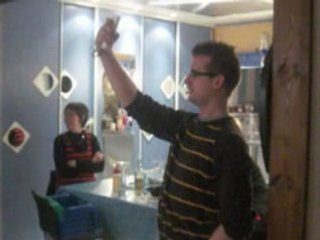 Jimmy en pleine effort (Boowling)