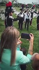 Nozze gay in alta uniforme, nel Brindisino un carabiniere sposa il compagno