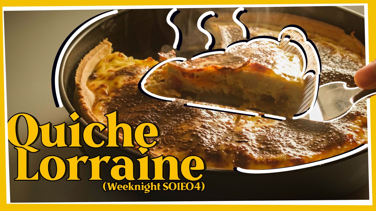 Comment faire une quiche lorraine ? (La vraie, sans fromage)