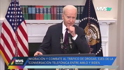 Скачать видео: MIGRACIÓN Y COMBATE AL TRÁFICO DE DROGAS, CONVERSACIÓN AMLO- BIDEN