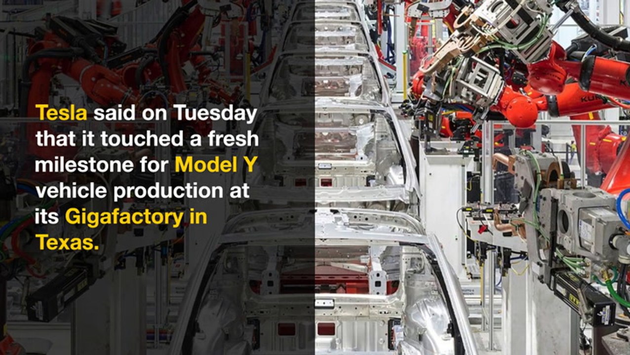 Tesla Goes Full Throttle At Giga Texas: Model Y Weekly Output Hits ...