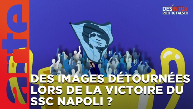 Des images détournées pour célébrer la victoire du SSC Napoli ? / Désintox du 10/05/2023 /