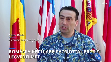 Két újabb Patriot légvédelmi rendszer érkezett Romániába