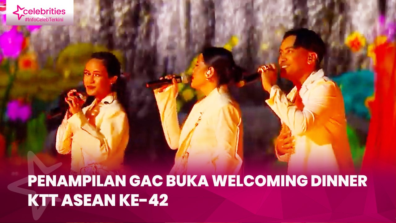 Penampilan GAC Buka Welcoming Dinner KTT ASEAN ke-42