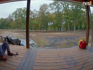 Man Takes Hard Fall From Ladder