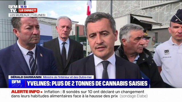 Gérald Darmanin affirme qu'il y aura 500 policiers supplémentaires dans les villes moyennes en septembre prochain