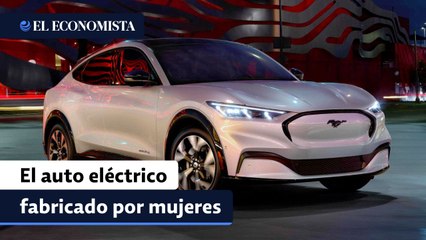 El Mustang Mach-E es el primer auto eléctrico fabricado por mujeres en México