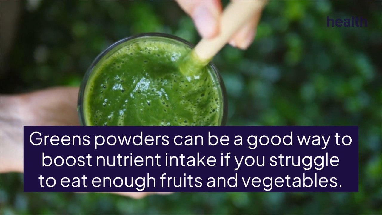 Greens Powders are Popular, but Are They Worth It? Dietitians Weigh In