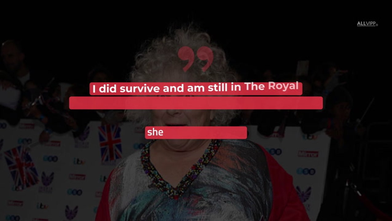 Beloved 'Harry Potter' Star Miriam Margolyes In Hospital!