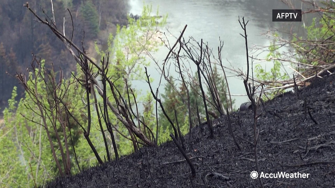 Residents speechless after wildfire destroys homes in Canada