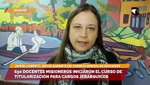 650 docentes misioneros iniciaron el curso de titularización para cargos jerárquicos