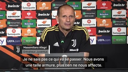 Demies - Allegri : “Nous avons une telle armure, plus rien ne nous affecte”