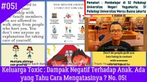 Keluarga Toxic ; Dampak Negatif Terhadap Anak. Ada yang Tahu Cara Mengatasinya ? No. 051 - Gilang Mbsnags #psikologi #pengembangandiri #gilangmbsnags